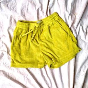 Terry cloth everlane shorts